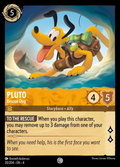 Lorcana - Pluto - Rescue Dog - Ursula's Return
