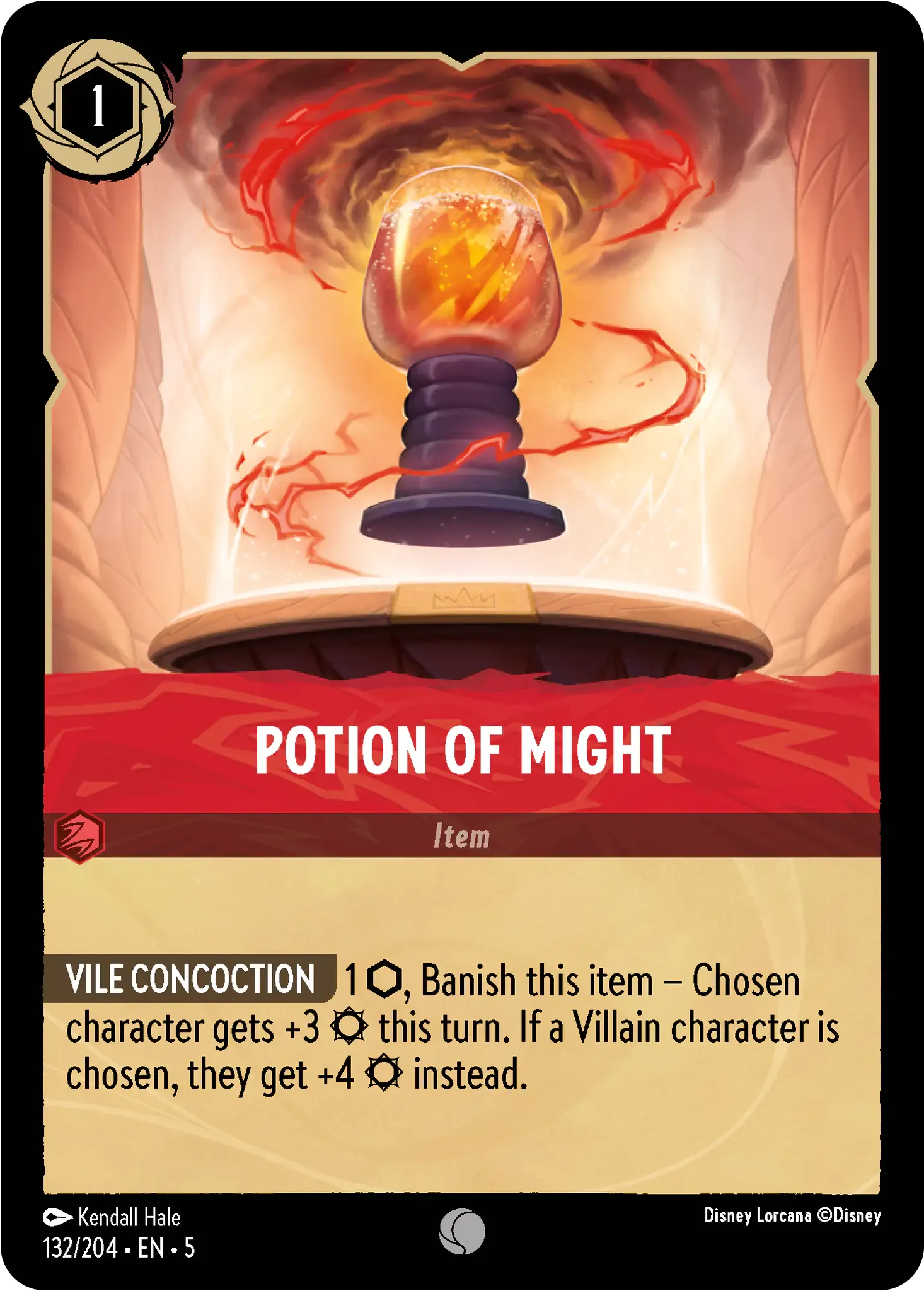 Lorcana - Potion of Might - Shimmering Skies