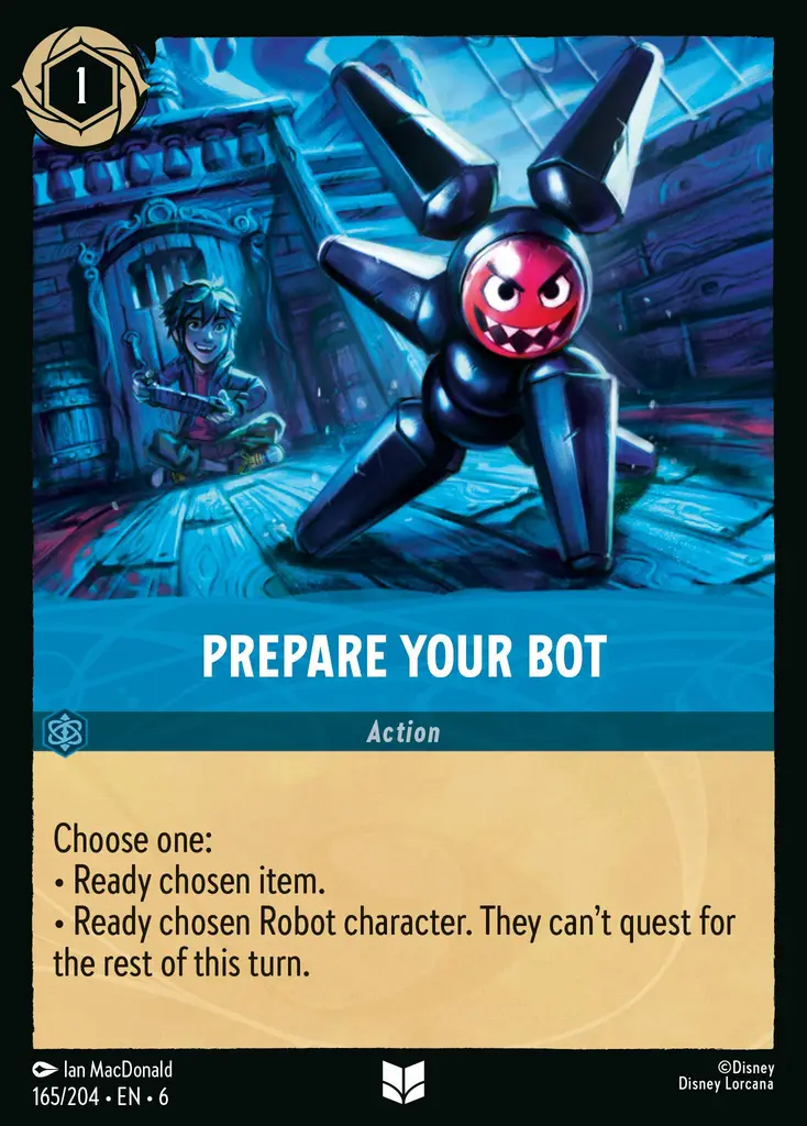 Lorcana - Prepare Your Bot - Azurite Sea