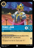 Lorcana - Prince John - Opportunistic Briber - Shimmering Skies