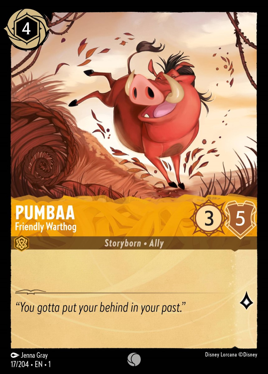 MTG - Pumbaa - Friendly Warthog - The First Chapter (SOS)