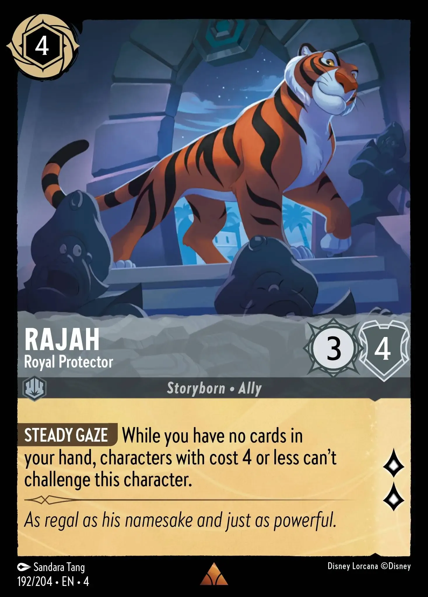 Lorcana - Rajah - Royal Protector - Ursula's Return