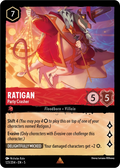 Lorcana - Ratigan - Party Crasher - Shimmering Skies