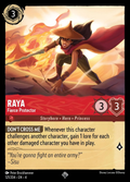 Lorcana - Raya - Fierce Protector - Ursula's Return