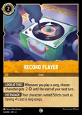 Lorcana - Record Player - Ursula's Return