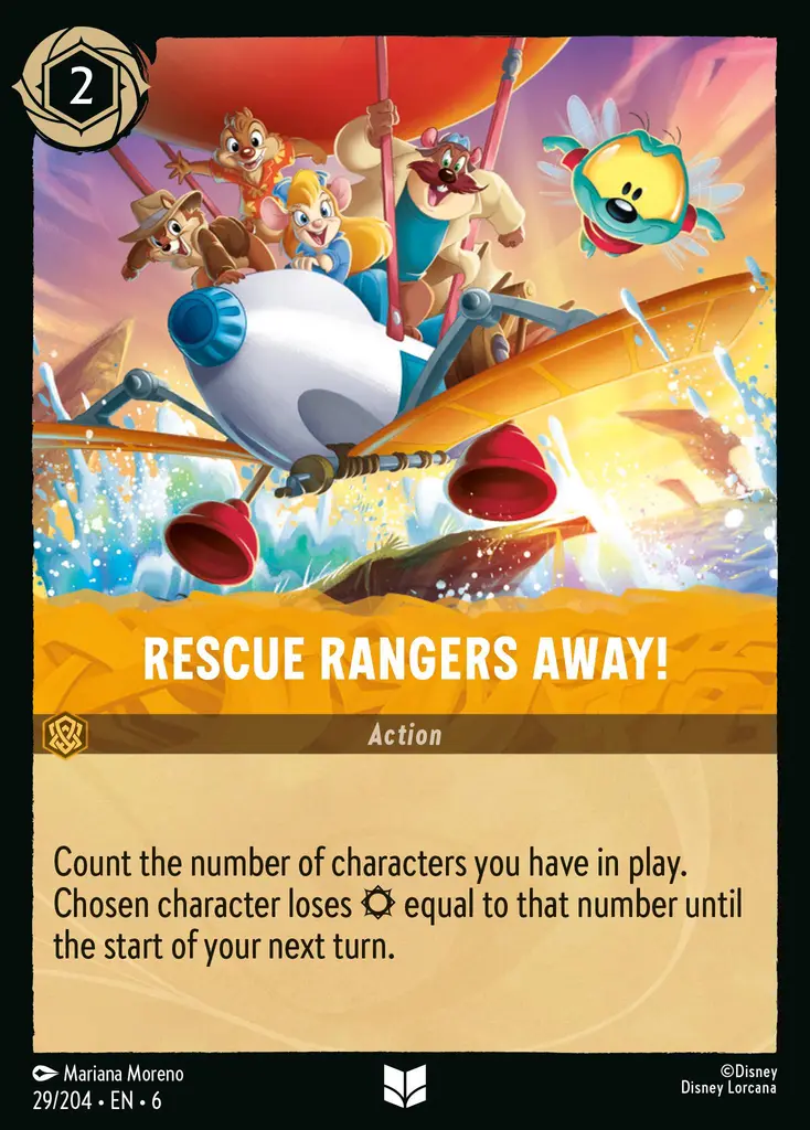 Lorcana - Rescue Rangers Away! - Azurite Sea
