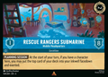 Lorcana - Rescue Rangers Submarine - Mobile Headquarters - Azurite Sea