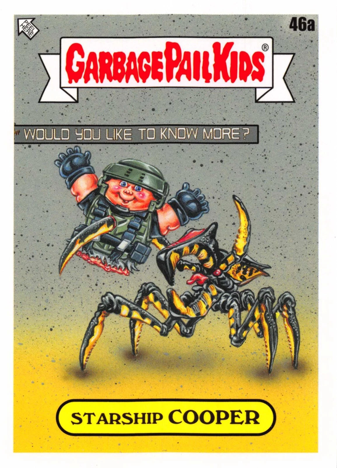 Garbage Pail Kids - Starship Cooper - InterGOOlactic Mayhem