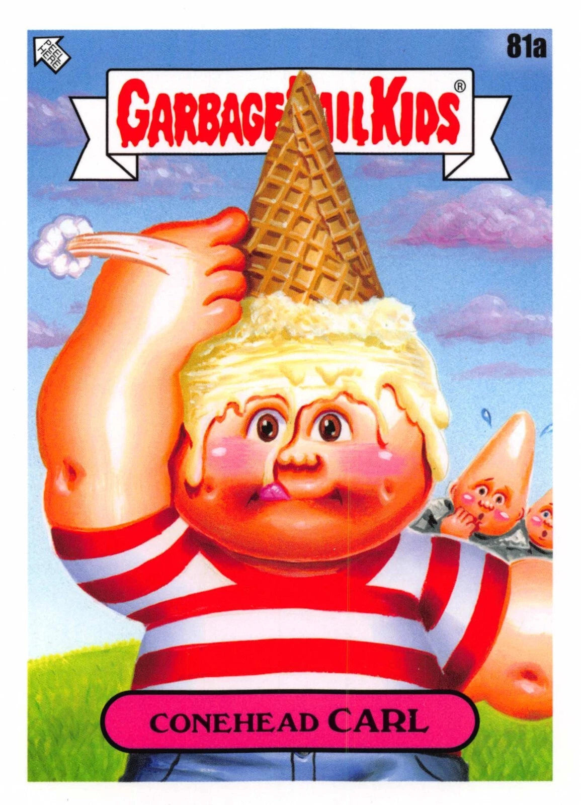 Garbage Pail Kids - Conehead Carl - InterGOOlactic Mayhem