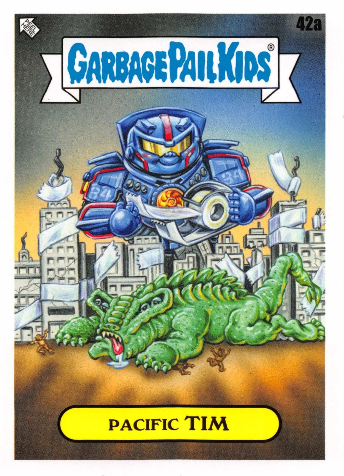 Garbage Pail Kids - Pacific Tim - InterGOOlactic Mayhem