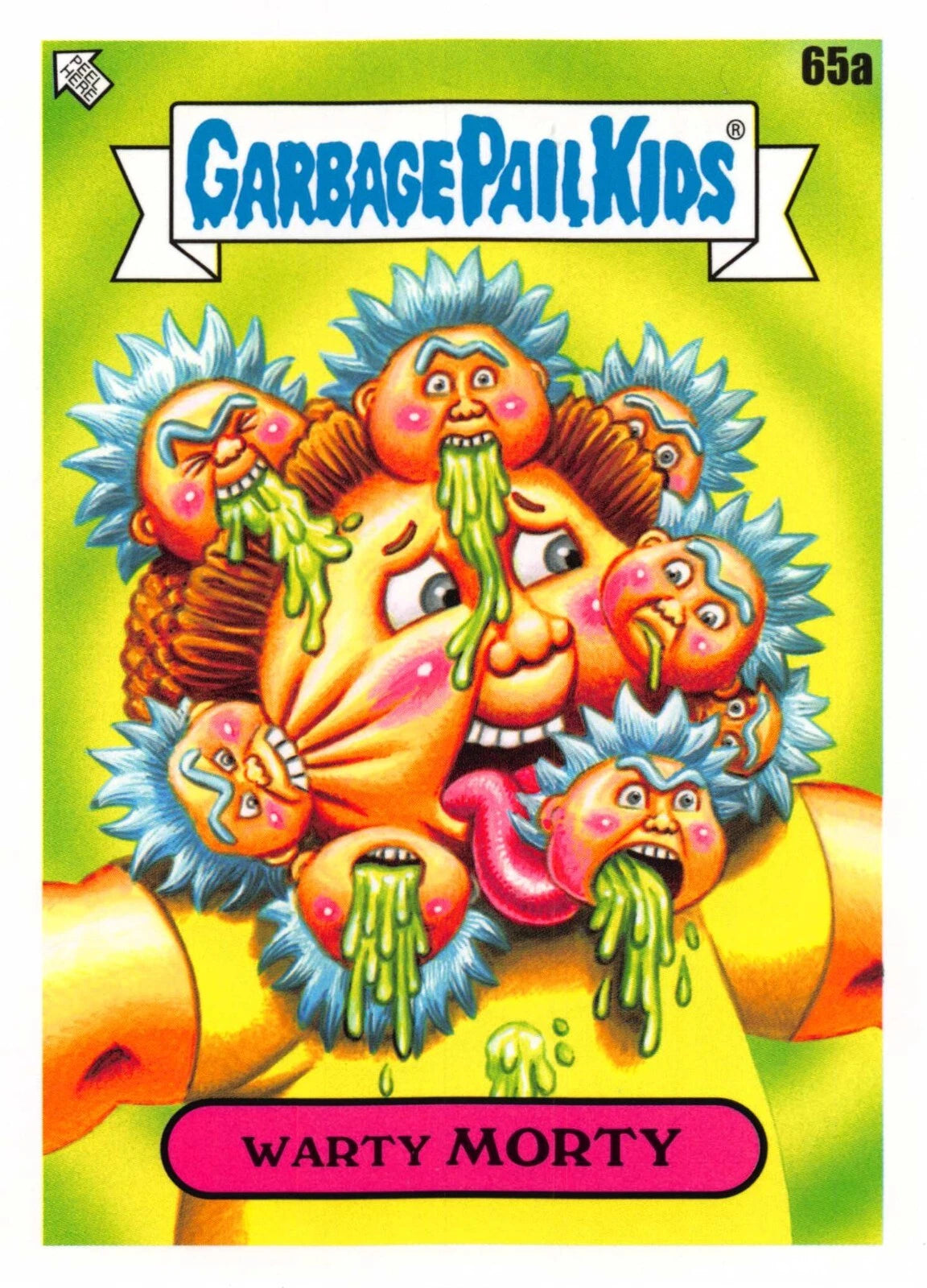 Garbage Pail Kids - Warty Morty - InterGOOlactic Mayhem