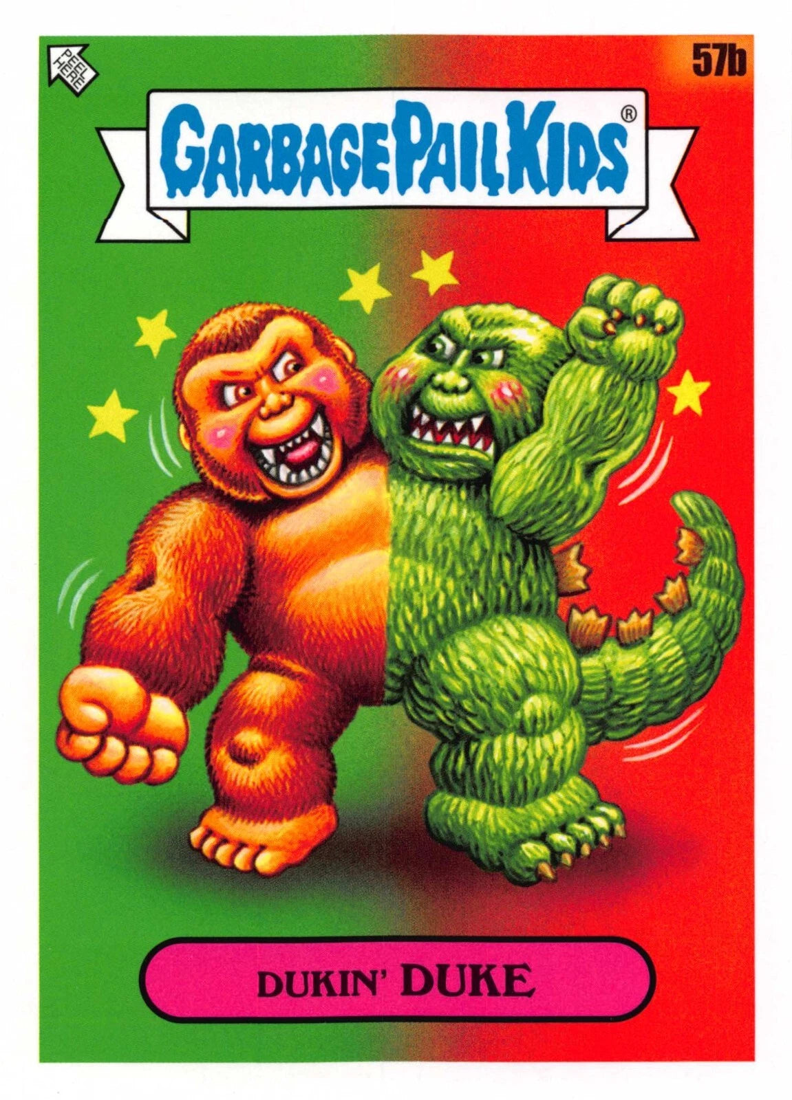 Garbage Pail Kids - Dukin' Duke - InterGOOlactic Mayhem