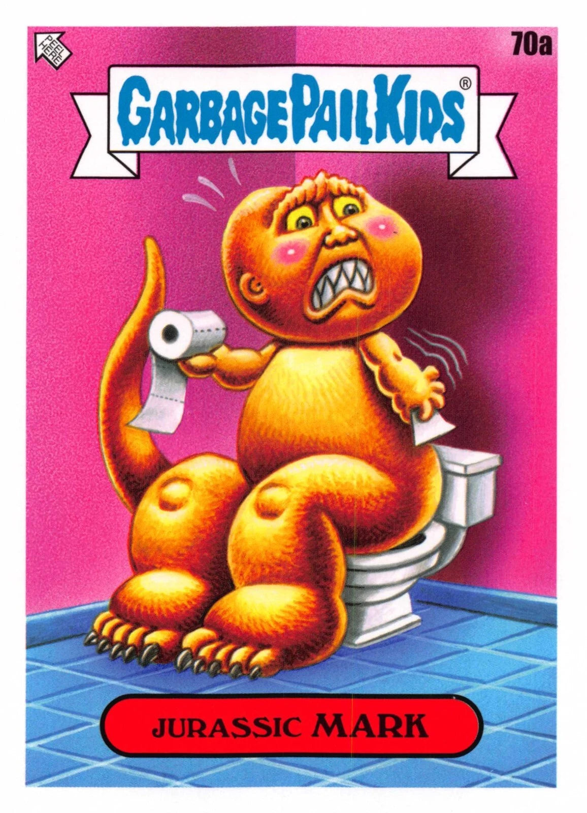 Garbage Pail Kids - Jurassic Mark - InterGOOlactic Mayhem