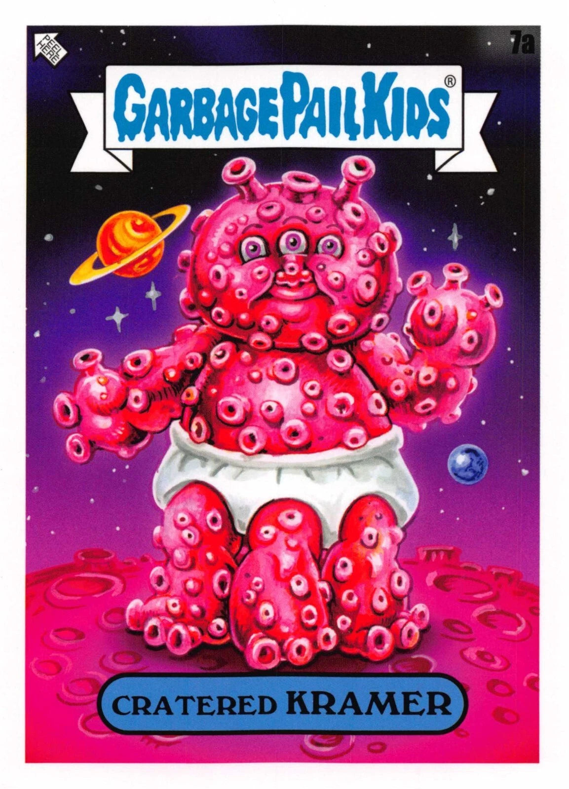 Garbage Pail Kids - Cratered Kramer - InterGOOlactic Mayhem