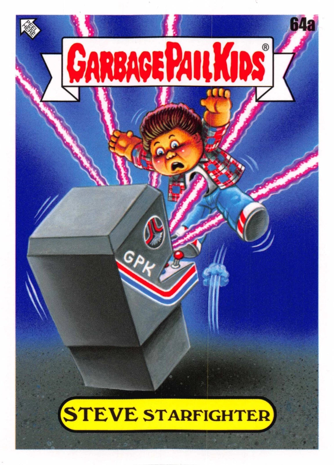 Garbage Pail Kids - Steve Starfighter - InterGOOlactic Mayhem