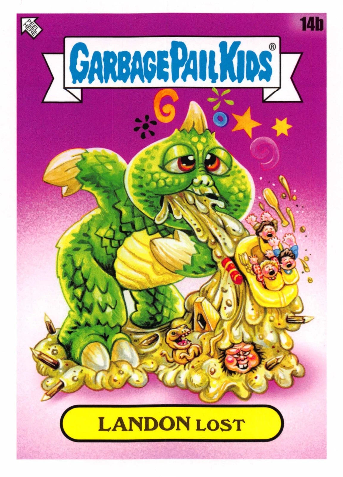 Garbage Pail Kids - Landon Lost - InterGOOlactic Mayhem