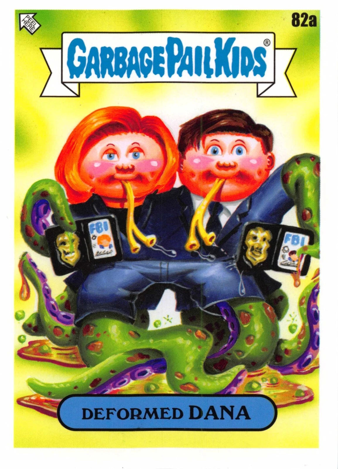 Garbage Pail Kids - Deformed Dana - InterGOOlactic Mayhem