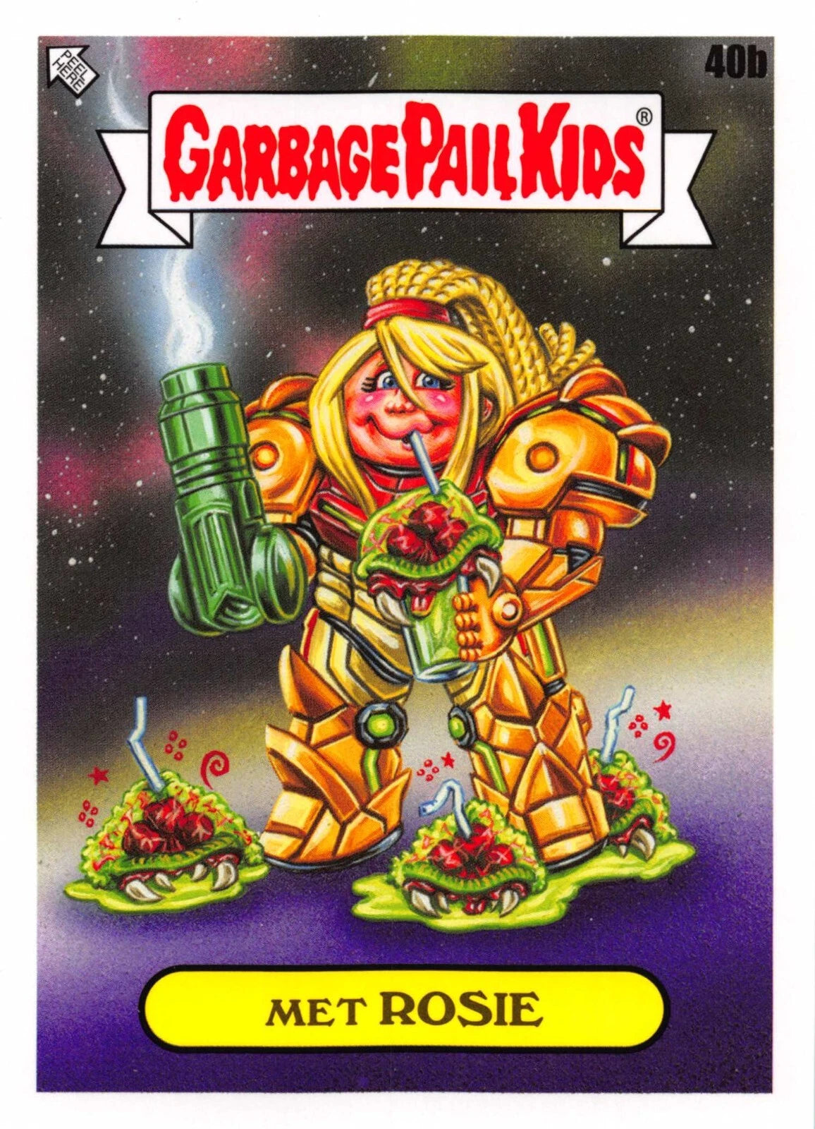 Garbage Pail Kids - Met Rosie - InterGOOlactic Mayhem
