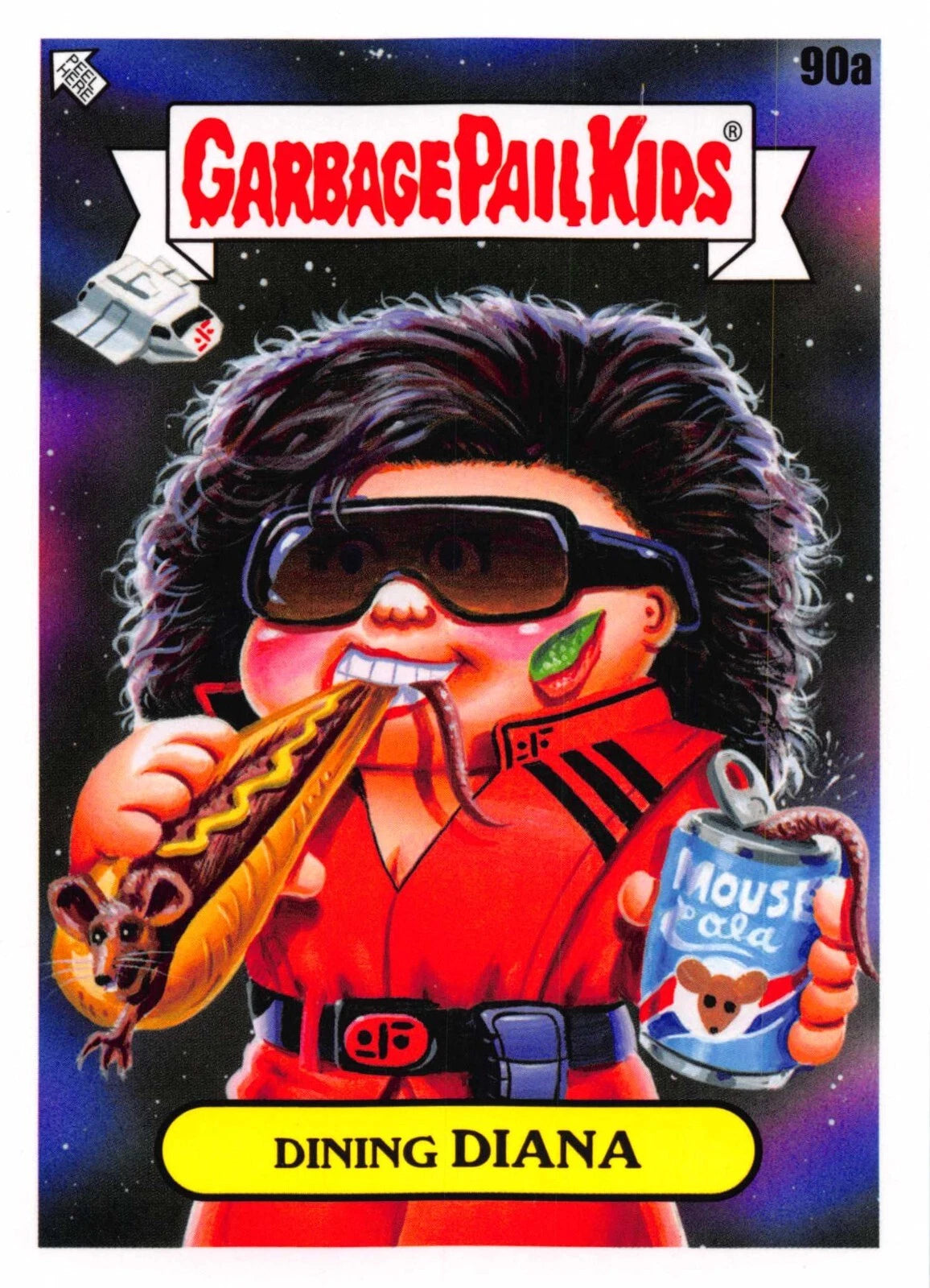 Garbage Pail Kids - Dining Diana - InterGOOlactic Mayhem