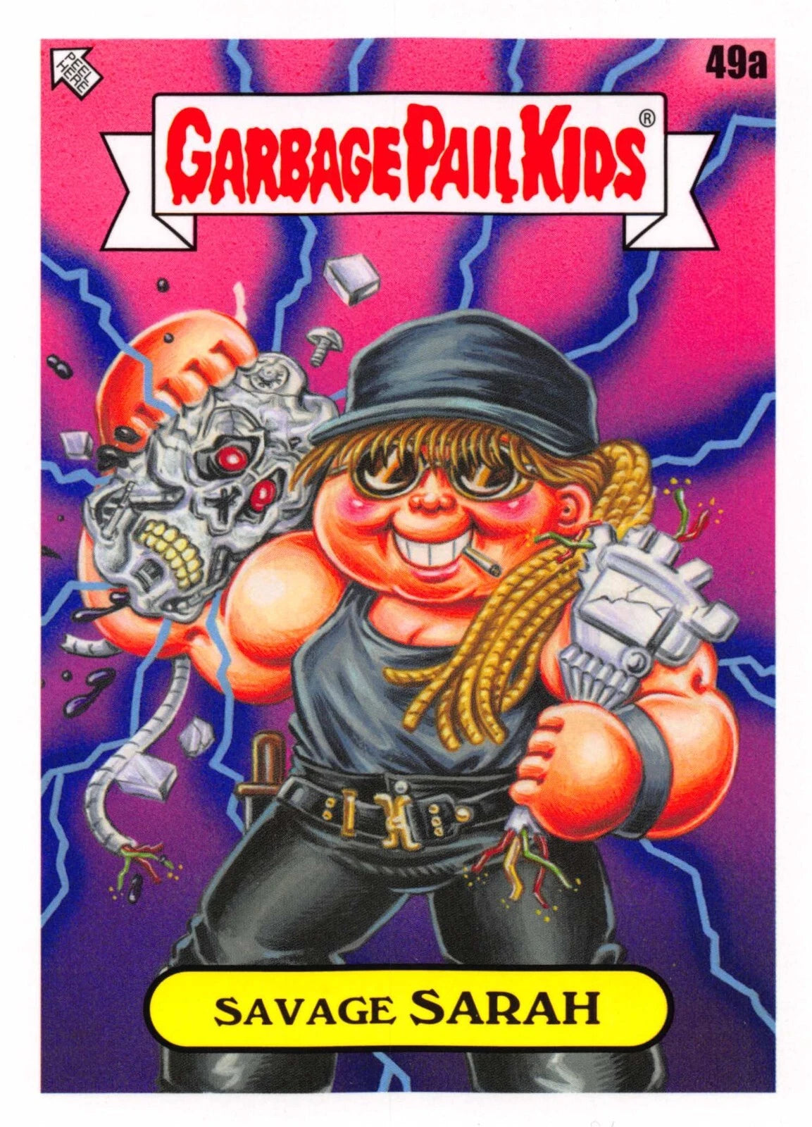 Garbage Pail Kids - Savage Sarah - InterGOOlactic Mayhem