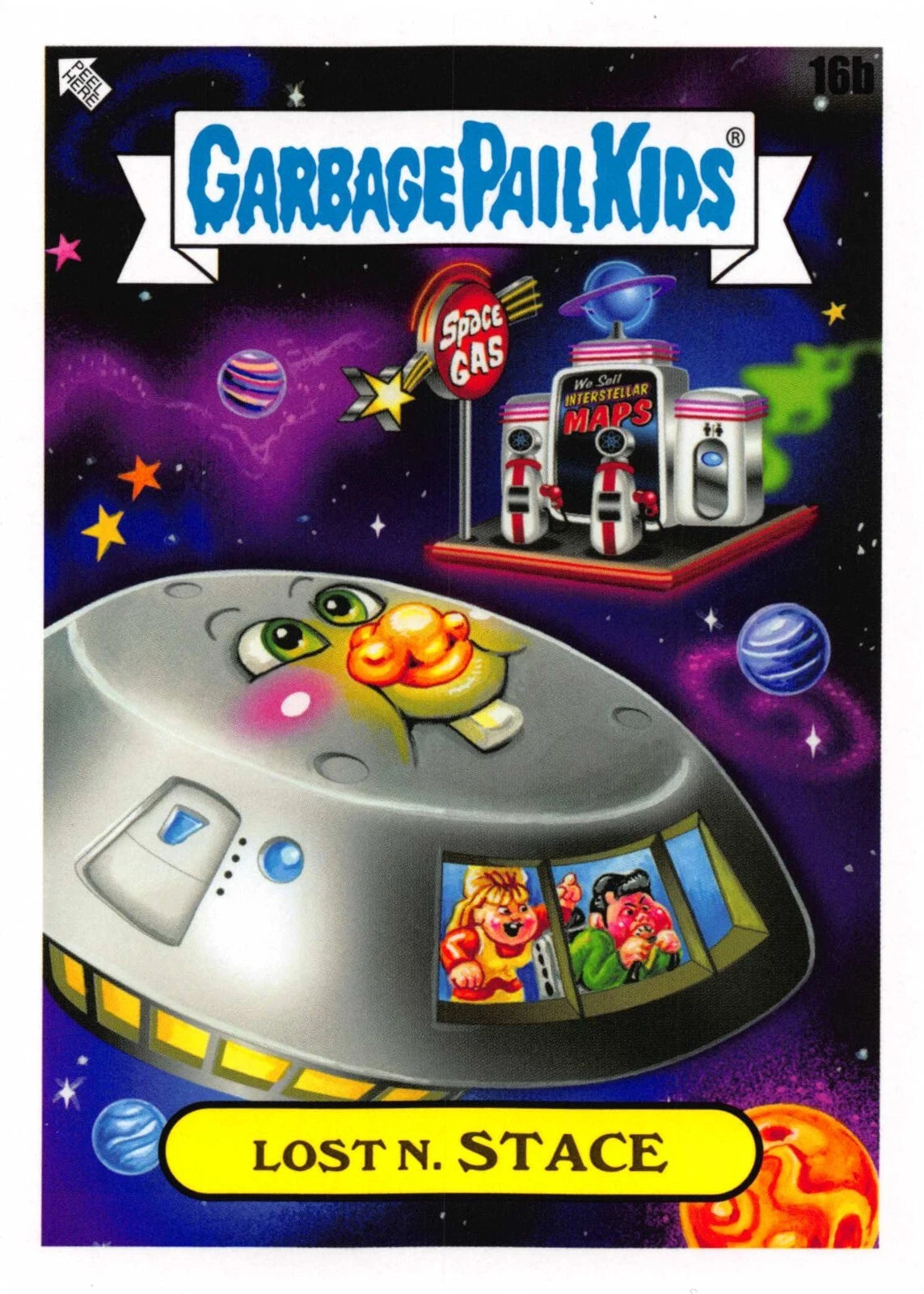 Garbage Pail Kids - Lost N. Stace - InterGOOlactic Mayhem