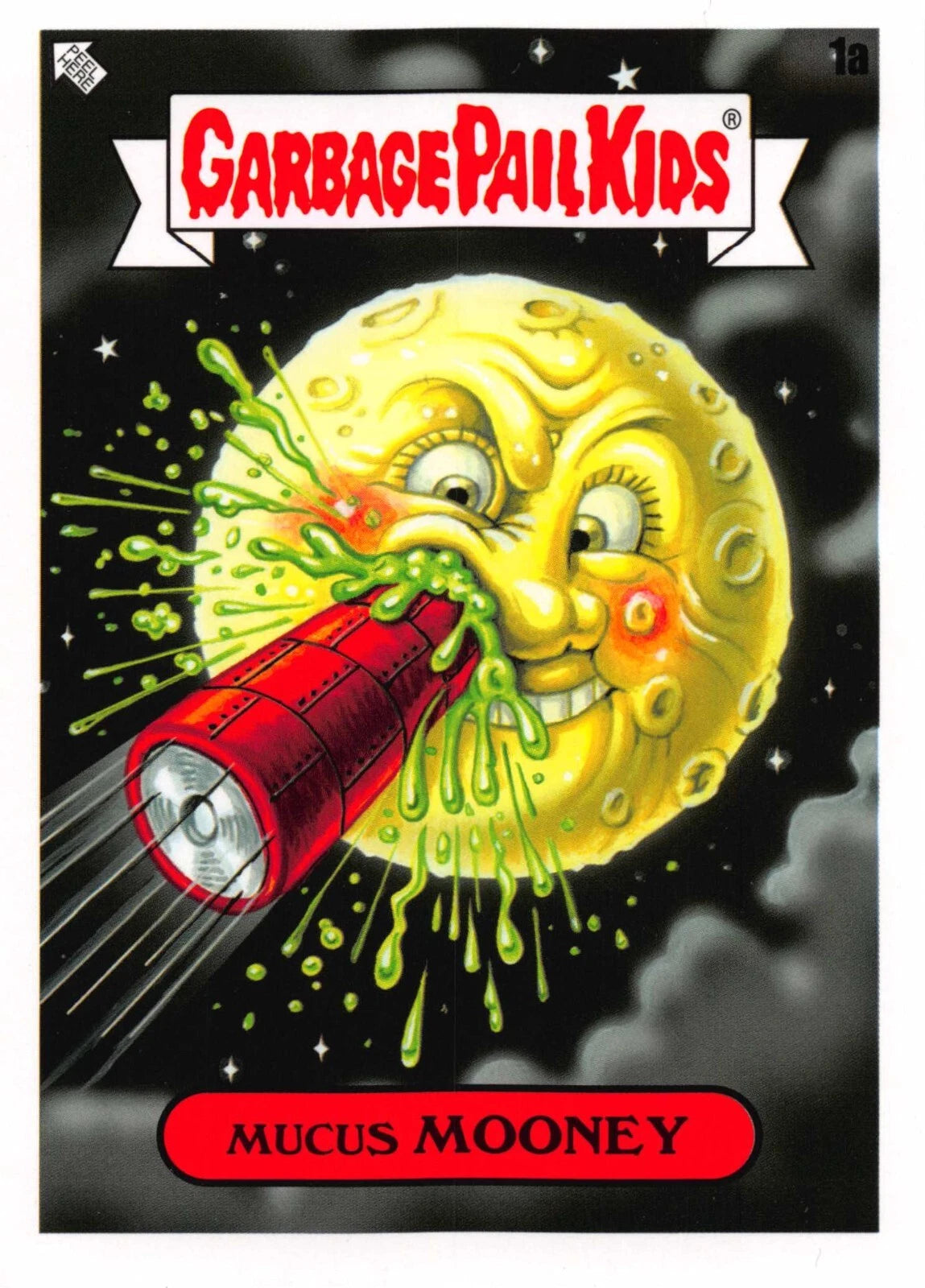 Garbage Pail Kids - Mucus Mooney - InterGOOlactic Mayhem