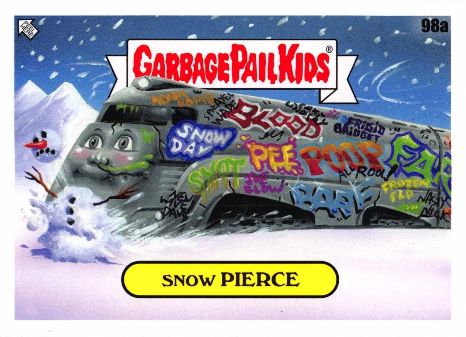 Garbage Pail Kids - Snow Pierce - InterGOOlactic Mayhem