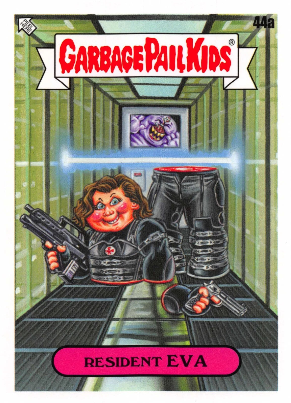 Garbage Pail Kids - Resident Eva - InterGOOlactic Mayhem