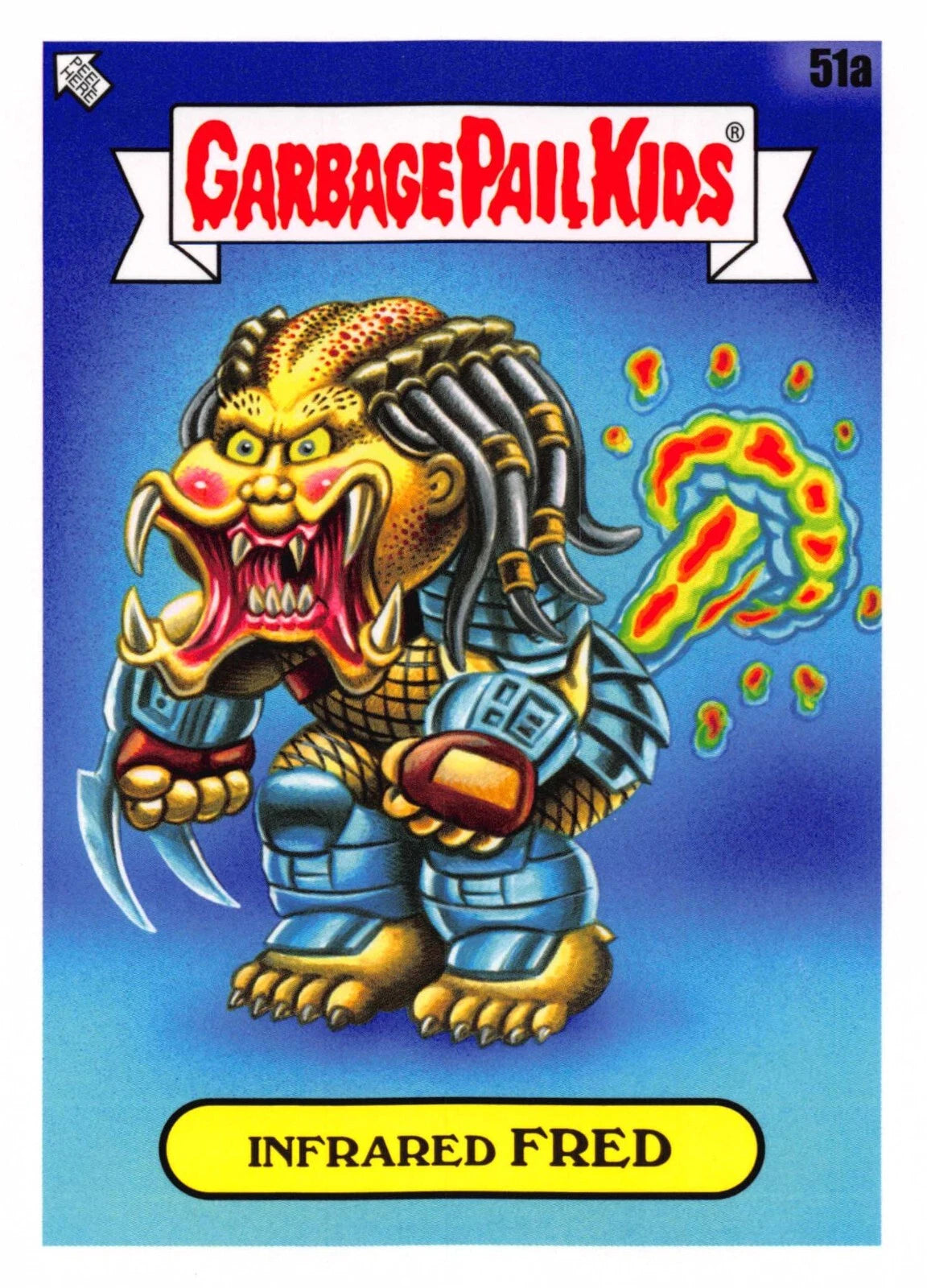 Garbage Pail Kids - Infrared Fred - InterGOOlactic Mayhem