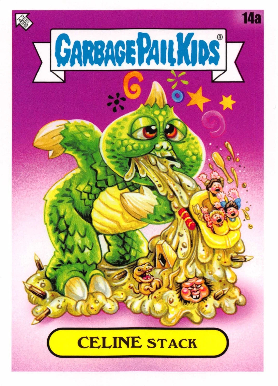 Garbage Pail Kids - Celine Stack - InterGOOlactic Mayhem