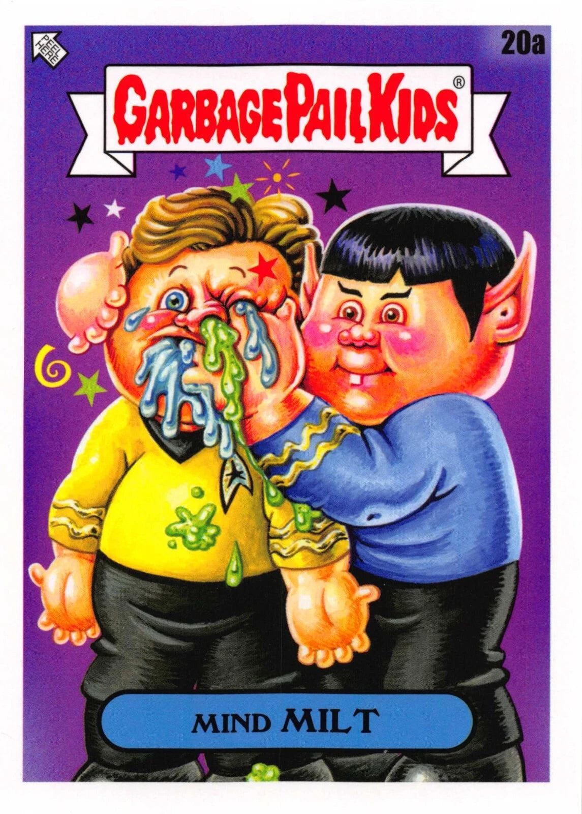 Garbage Pail Kids - Mind Milt - InterGOOlactic Mayhem