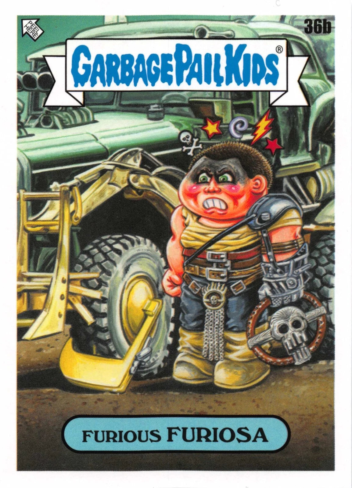 Garbage Pail Kids - Furious Furiosa - InterGOOlactic Mayhem