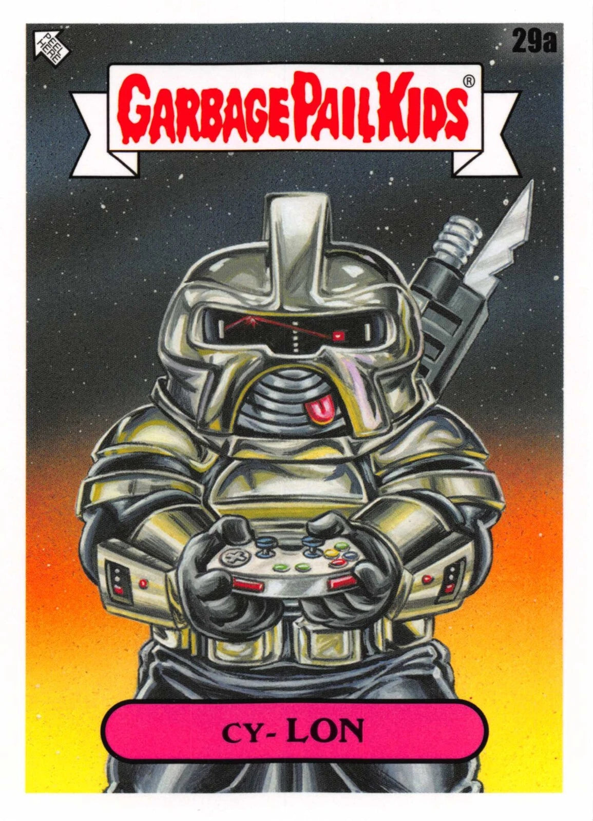 Garbage Pail Kids - Cy-Lon - InterGOOlactic Mayhem