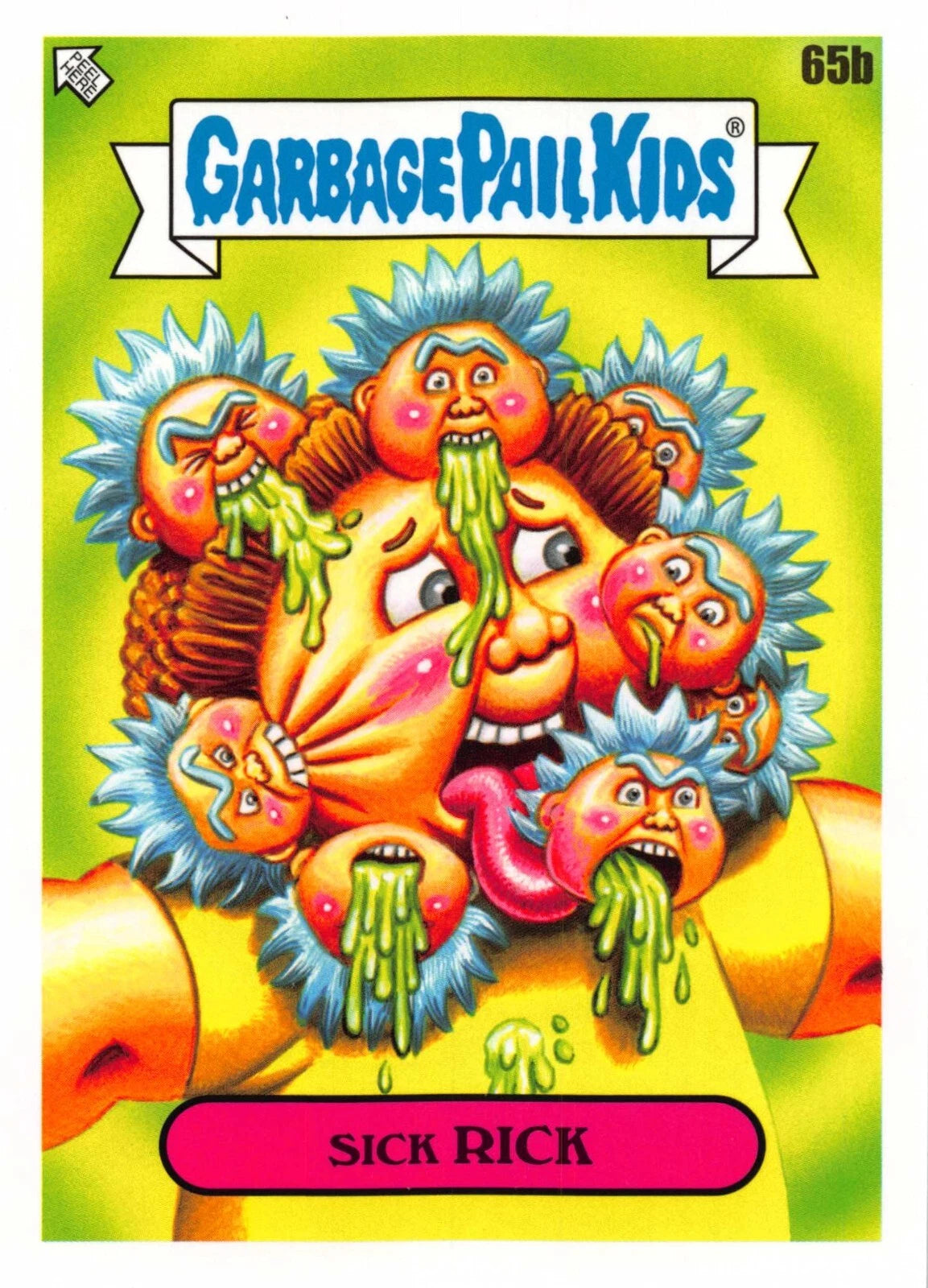 Garbage Pail Kids - Sick Rick - InterGOOlactic Mayhem