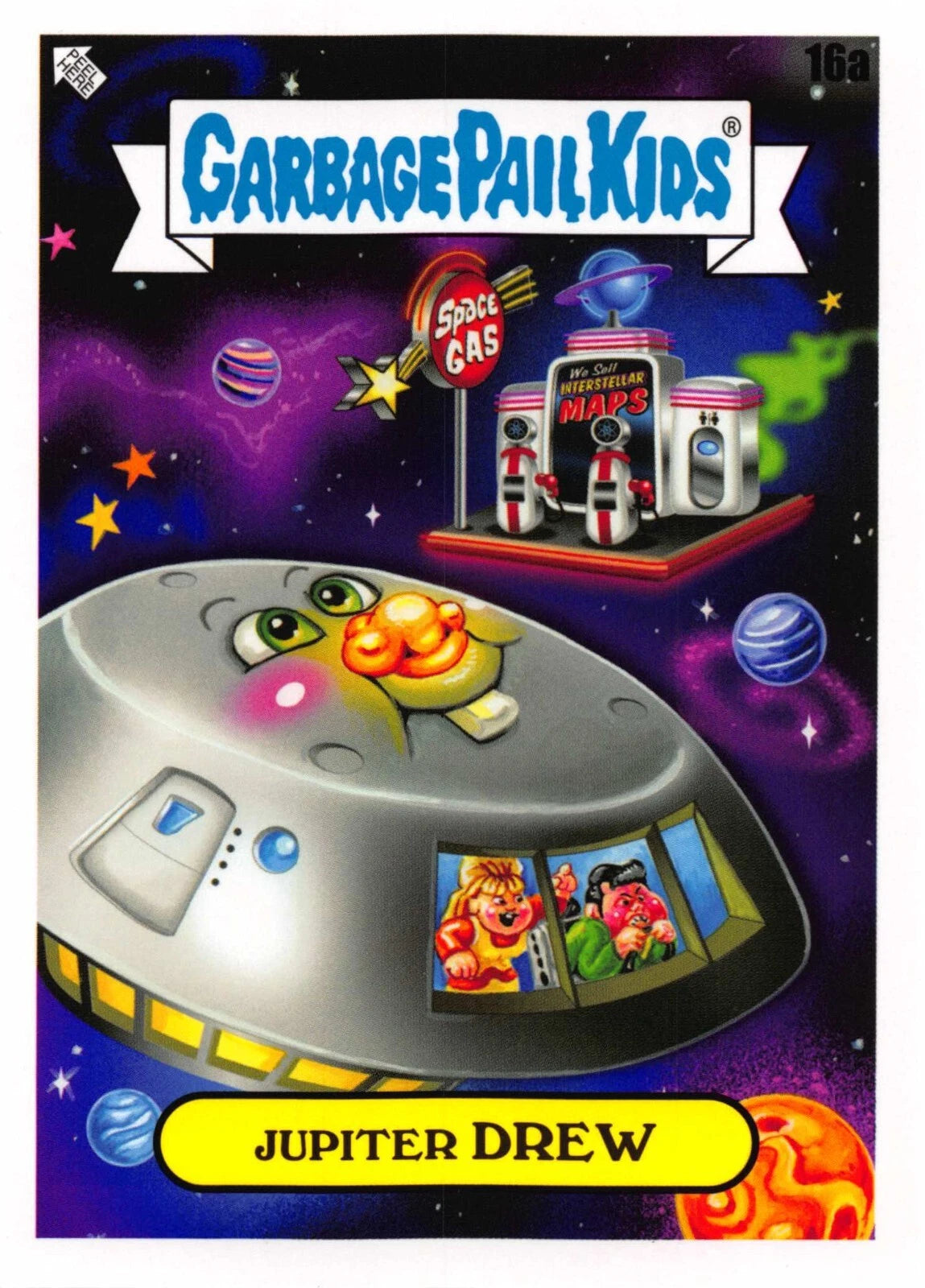 Garbage Pail Kids - Jupiter Drew - InterGOOlactic Mayhem