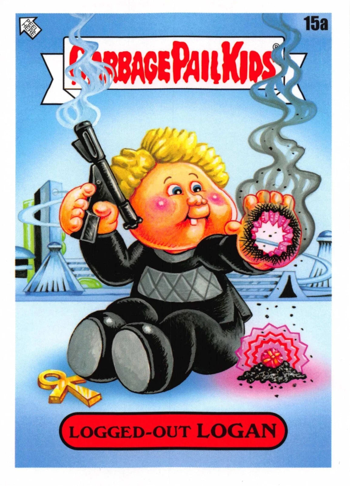 Garbage Pail Kids - Logged-Out Logan - InterGOOlactic Mayhem