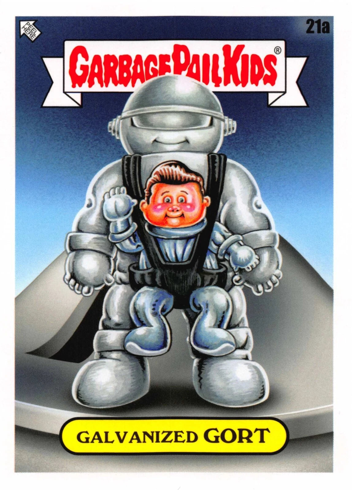 Garbage Pail Kids - Galvanized Gort - InterGOOlactic Mayhem