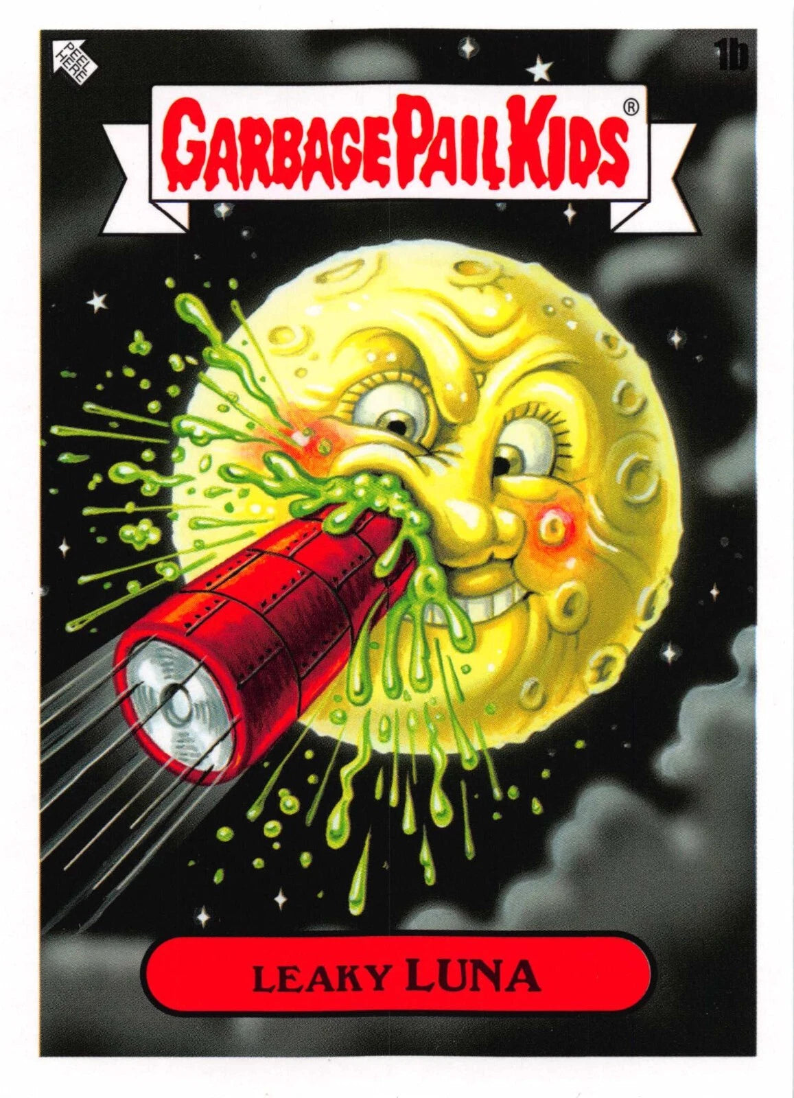 Garbage Pail Kids - Leaky Luna - InterGOOlactic Mayhem