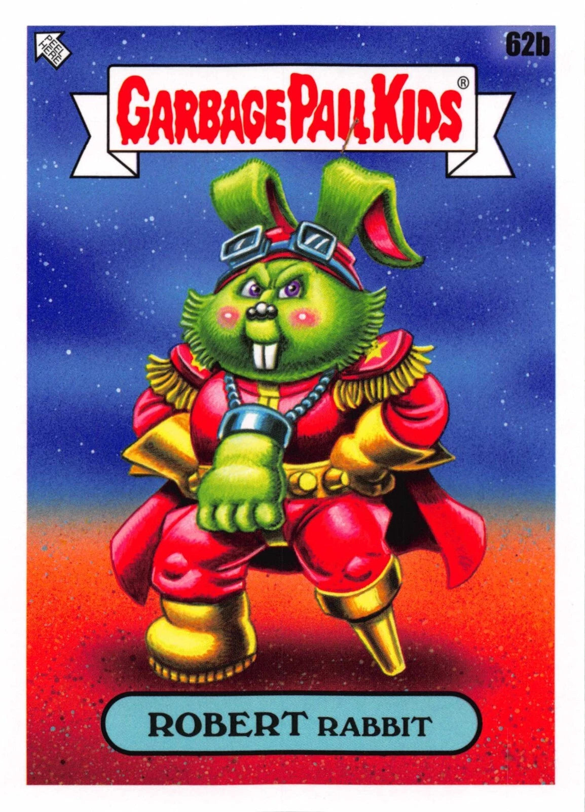 Garbage Pail Kids - Robert Rabbit - InterGOOlactic Mayhem