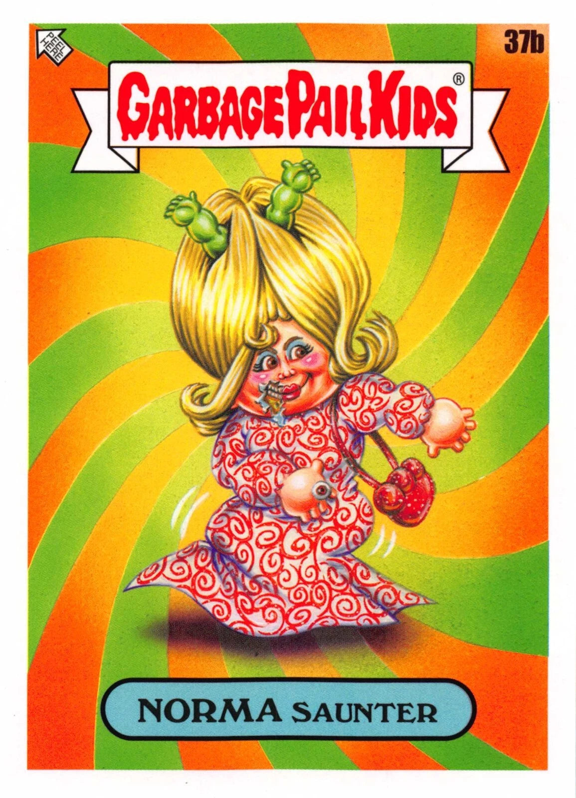 Garbage Pail Kids - Norma Saunter - InterGOOlactic Mayhem