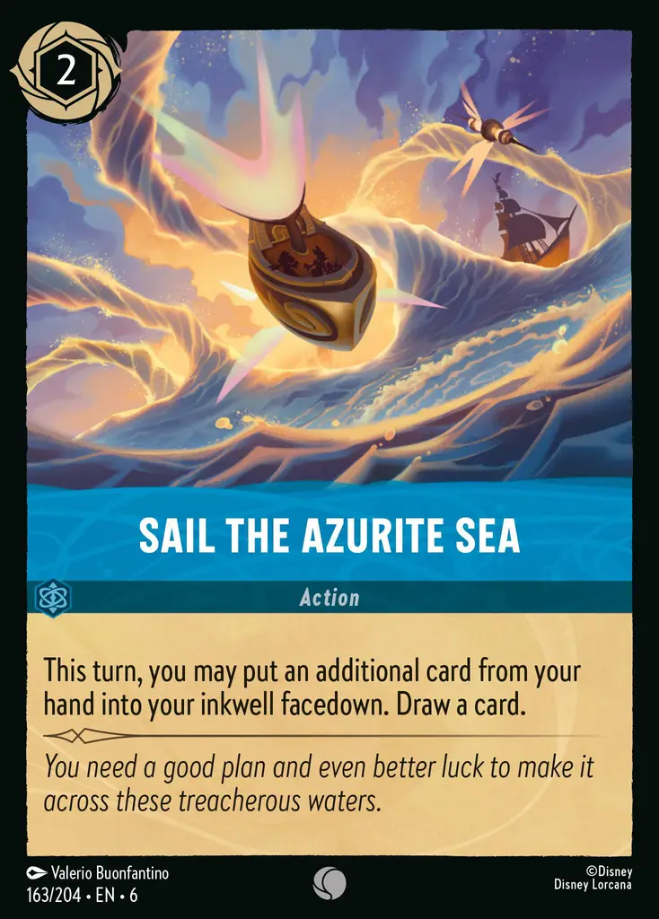Lorcana - Sail the Azurite Sea - Azurite Sea