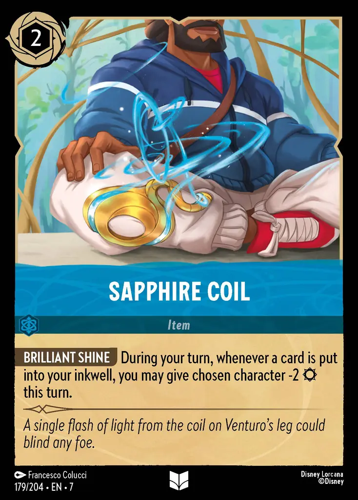 Lorcana - Sapphire Coil - Archazia's Island