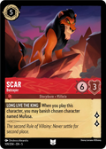 Lorcana - Scar - Betrayer - Shimmering Skies