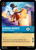 Lorcana - Scrooge McDuck - Afficionado of Antiquities - Shimmering Skies