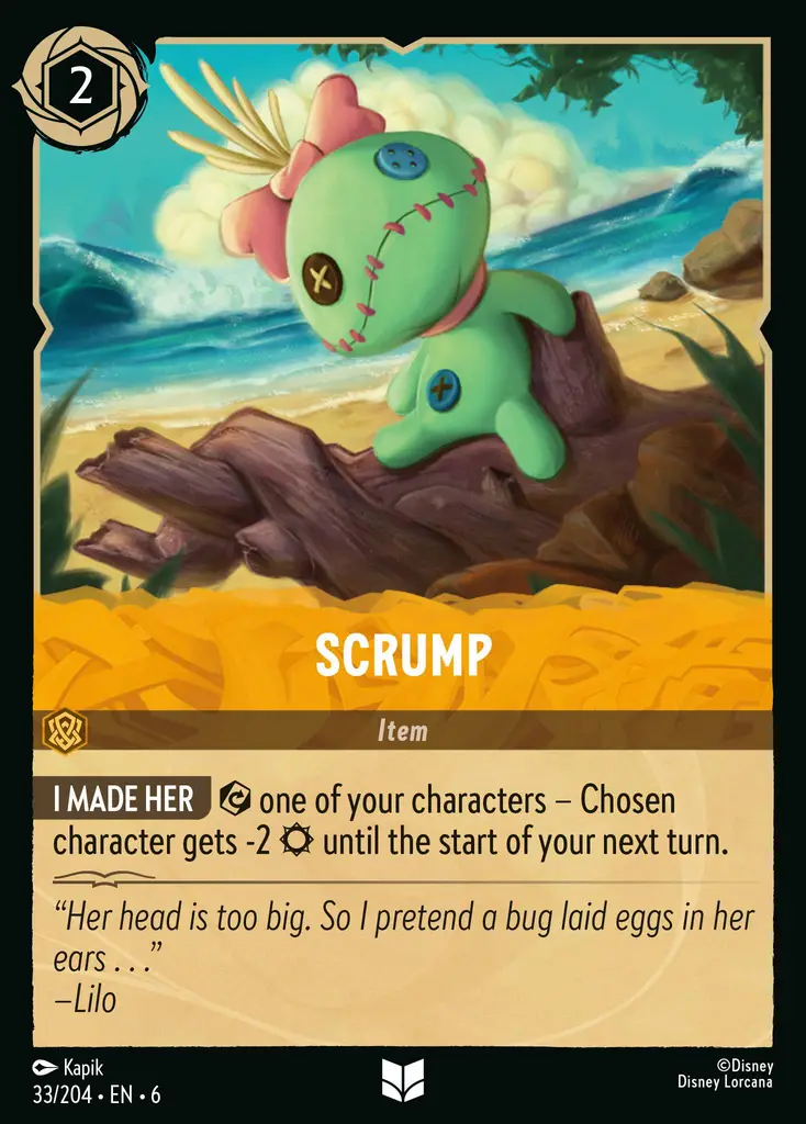 Lorcana - Scrump - Azurite Sea