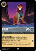 Lorcana - Simba - Lost Prince - Shimmering Skies