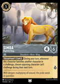 Lorcana - Simba - Rightful King - Into the Inklands