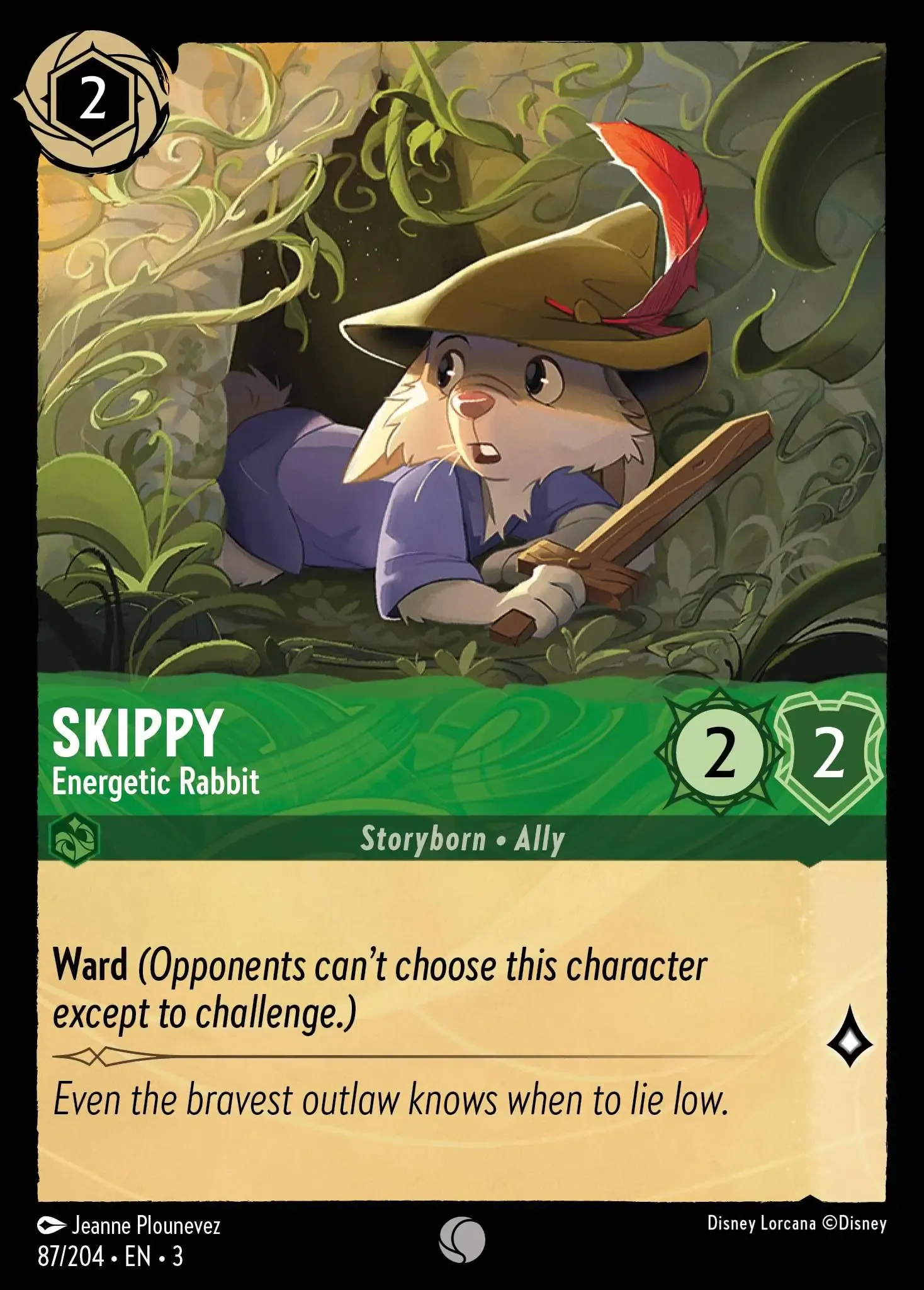 Lorcana - Skippy - Energetic Rabbit - Into the Inklands