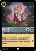 Lorcana - Sleepy - Sluggish Knight - Shimmering Skies