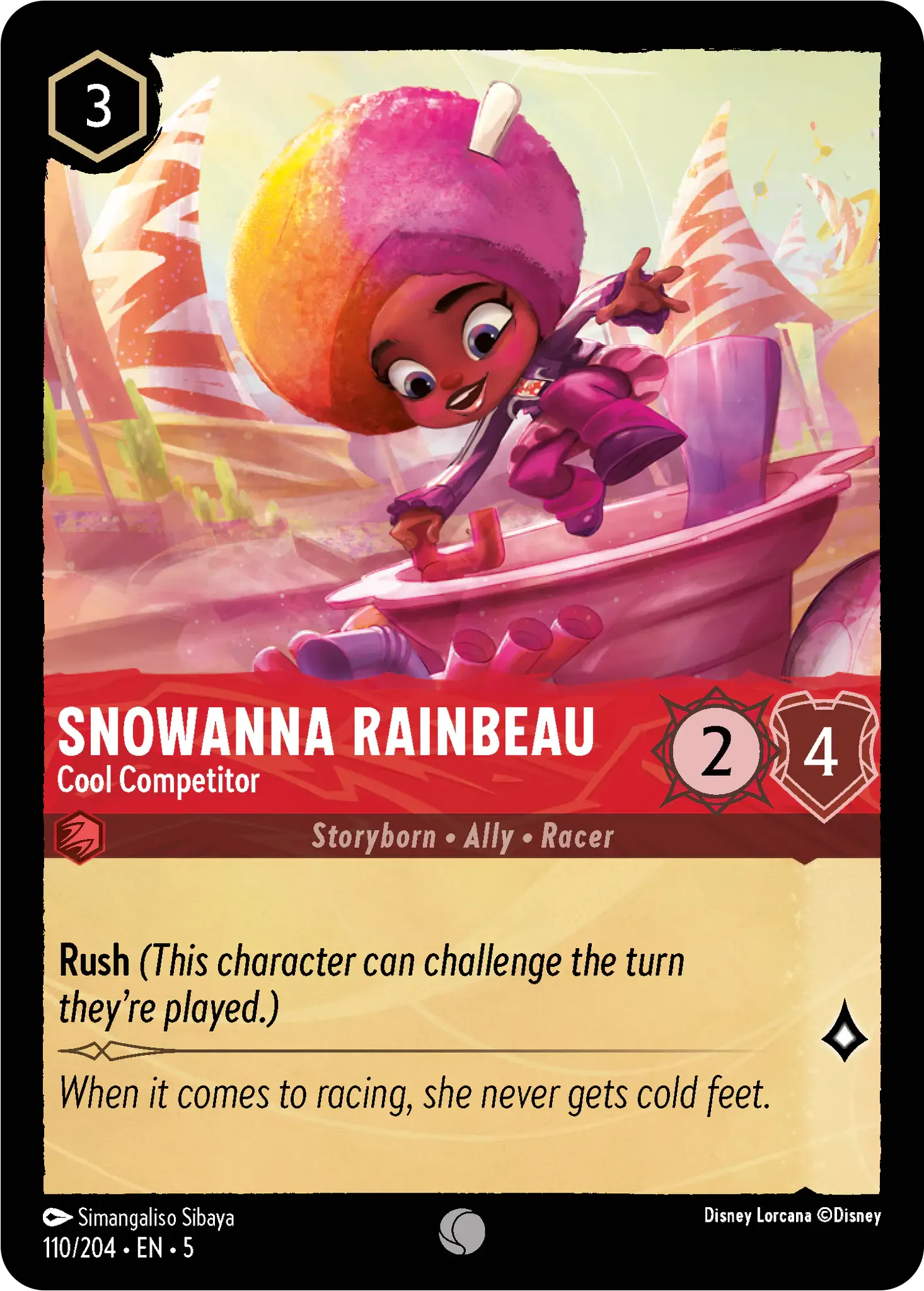 Lorcana - Snowanna Rainbeau - Shimmering Skies